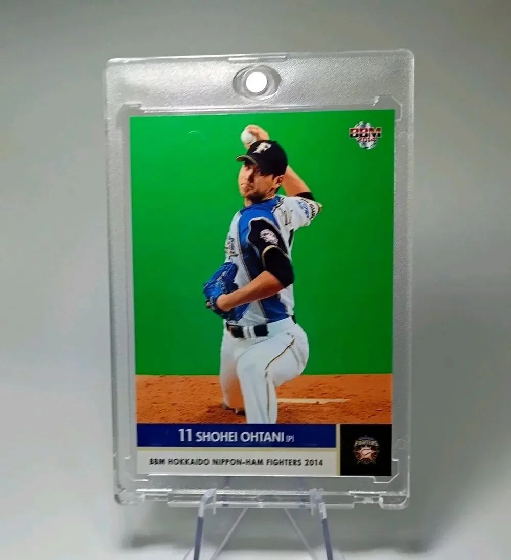 Shohei Ohtani Rookie 2014 BBM Japan Hokkaido Nippon Ham Fighters #FO2 RC
